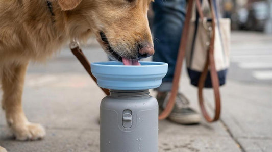 Bedste drikkedunk til hund på farten: 2025-guide